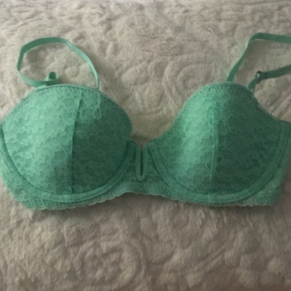 Gilly Hicks Other - Teal Gilly Hicks lightly lined balconette bra